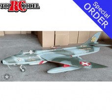 TopRC Model Hawker Hunter 1:5.8 Swiss scheme 